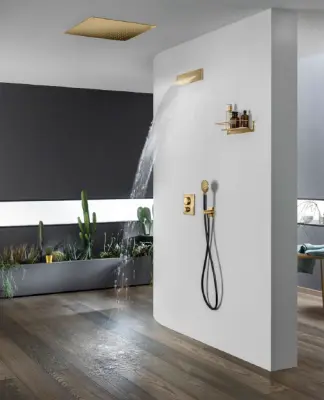 SB 316 Cascadă baie robinet încorporat complet din oțel inoxidabil 1208955339