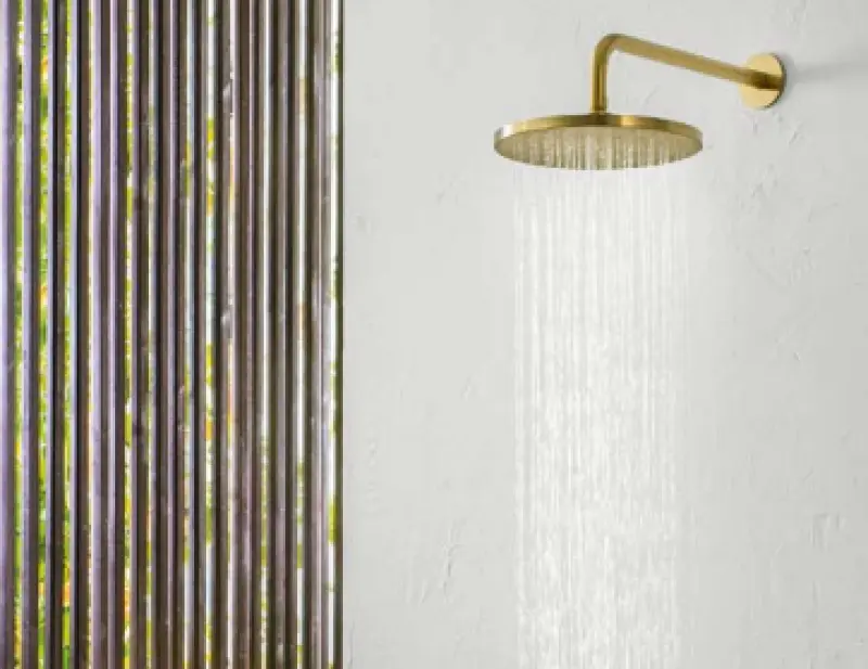 Duș de ploaie SB Round 316, duș principal 30cm, placare cu aur PVD, 1208955345.