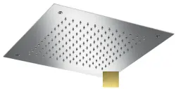 Dus, het vertalen van de tekst "SB Square Chromotherapy Regendouche inbouw PVD Goud 1208955467" naar het Roemeens zou als volgt zijn: "Duș de ploaie încorporat SB Square Chromotherapy PVD Aur