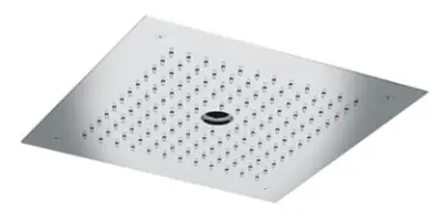 Duș de plafon SB cu montaj înglobat și funcție de ploaie cu gheață stradală, din oțel inoxidabil complet, dimensiuni 38x38 cm, cod 1208955633.