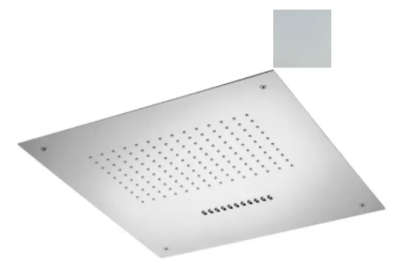 Duș de ploaie SB Wave Temptation, încorporat, cu două jeturi, alb mat, 1208955684.