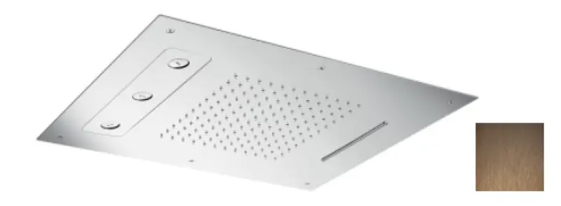 SB Spin Temptation Duș de ploaie încorporat cu 3 jeturi PVD Cupru 1208955690