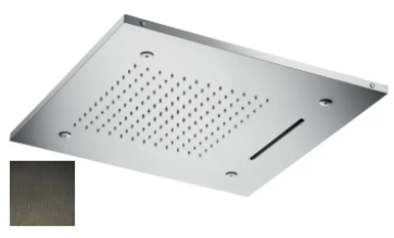 SB Temotion Duș de ploaie încorporat cu 3 jeturi PVD Gun Metal 1208955696
