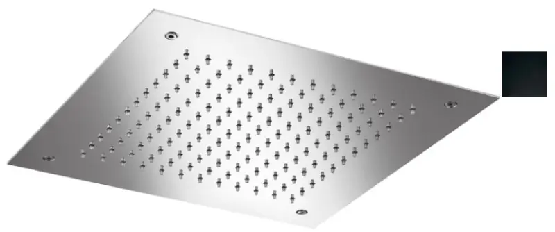 Duș de capăt SB Temptation încorporat pătrat 38x38cm Negru mat 1208955761