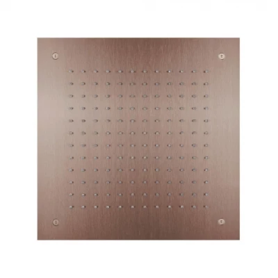Dușul de ploaie încastrabil SB Temptation pătrat 38x38cm PVD Cupru 1208955763