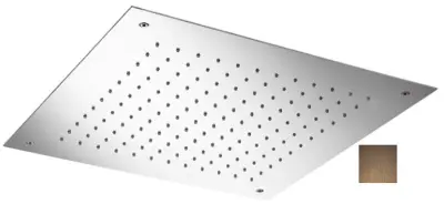 SB Tentatie Duș de ploaie încorporat pătrat 50x50cm PVD Cupru 1208955778