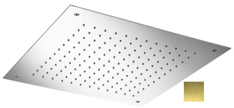 Duș de ploaie SB Temptation încorporabil pătrat 50x50cm PVD Aur 1208955780