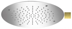 SB Round Temptation Duș de ploaie încorporat 38 cm PVD Aur 1208955804