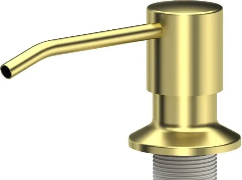 Quadri Manchester Dispenser de săpun încastrat PVD aur reîncărcabil din partea de sus 1208955930