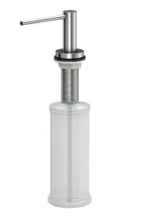 Dispenserul de săpun încastrabil Quadri Swindon Luxe din oțel inoxidabil, cu reîncărcare de sus, cod produs 1208956048.