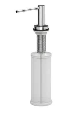 Dispensator de săpun încorporabil Quadri Swindon Luxe, crom, reîncărcabil de sus, 1208956049.