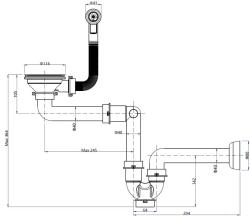 Quadri Londen Set de drenaj auriu  inclusiv preaplin auriu 1208956065