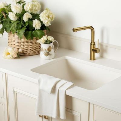 Quadri Stamford Baterie de bucătărie cu duș detașabil Aur 1208956084