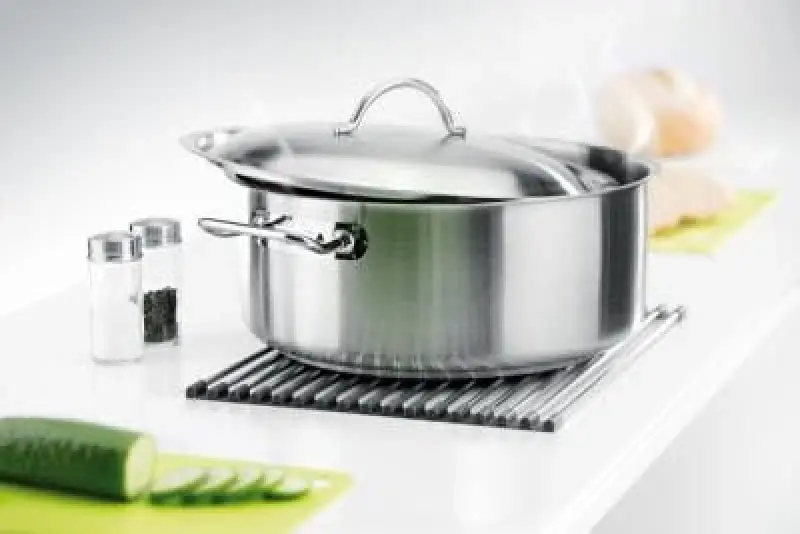 Quadri Covoraș rulabil din inox RVS deasupra și lângă chiuvetă chiuvetă 43 x 32 cm 1208956470