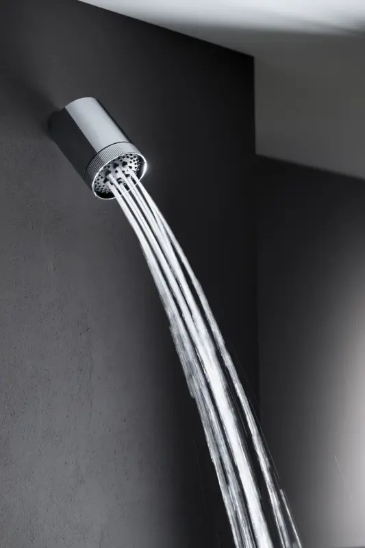 Dușul multi-jet SB Round 316 Beam, 10cm, din oțel inoxidabil PVD, finisaj de aramă periată, cod 1208956679.