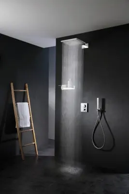 SB Square 316 Dus cu emoție Dual Regendouche Oțel inoxidabil 1208956701