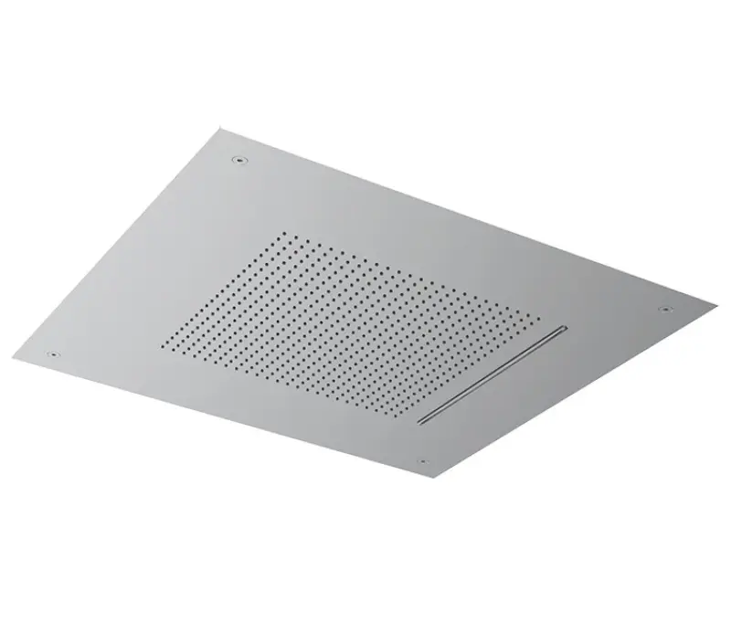 SB Square 316 Dusă de tavan încorporată Velvet Temptation și cascadă, finisaj cupru PVD periat 1208956751.