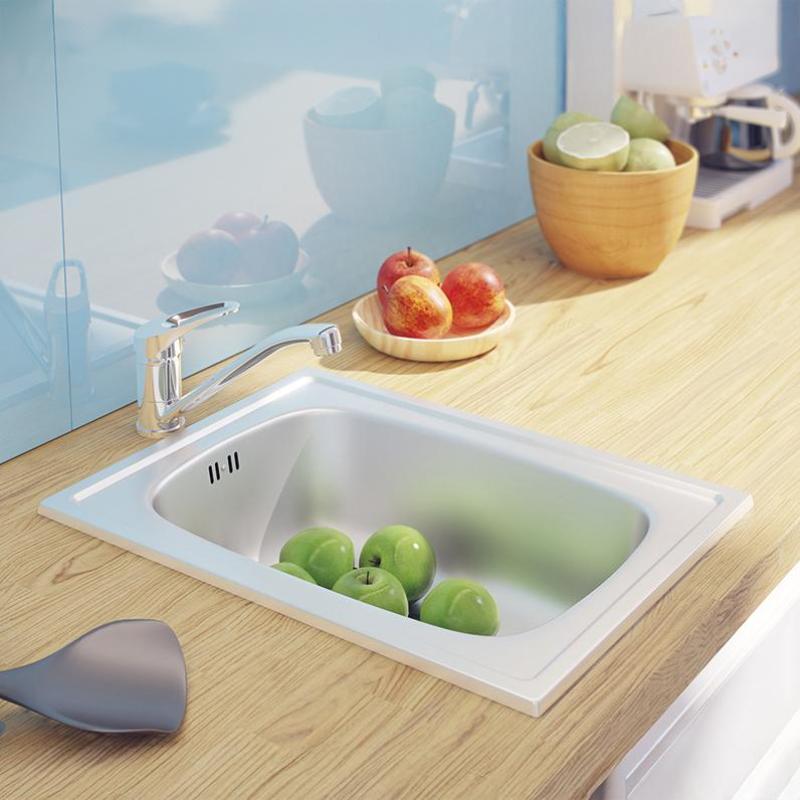 Cădița de scurgere de suprafață Ausmann Basic din oțel inoxidabil, dimensiune 35x48 cm, inclusiv sifon, 1208956971.