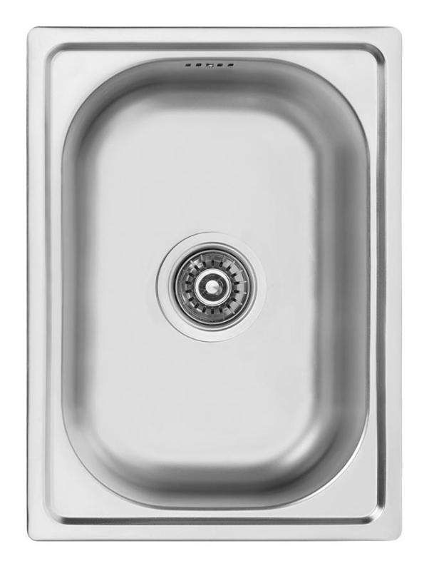 Cădița de scurgere de suprafață Ausmann Basic din oțel inoxidabil, dimensiune 35x48 cm, inclusiv sifon, 1208956971.