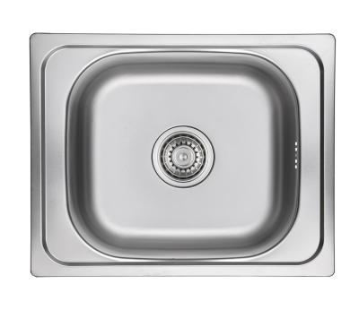 Chiuveta de suprafață Ausmann Basic din oțel inoxidabil, dimensiuni 50x40 cm, inclusiv sifon.
