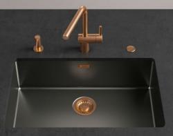 Franke Mythos Masterpiece Set de scurgere auriu cu preaplin 112.0652.898