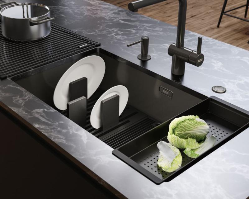 Franke Mythos Masterpiece Grătar inferior și scurgător de vase 676x401mm 112.0676.895