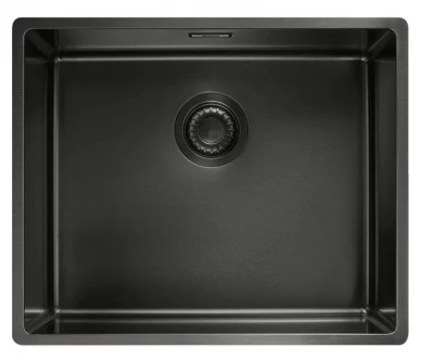 Franke Mythos Masterpiece BXM 210.50 PVD Gun Metal Chiuvetă 500x410mm Montare la nivel și sub-blat 127.0672.129