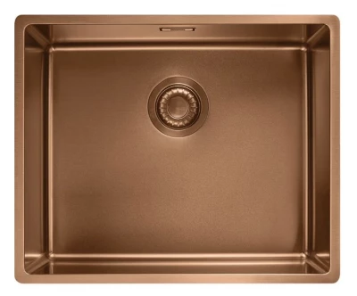 Franke Mythos Masterpiece BXM 210.50 PVD Chiuvetă de cupru 500x410mm Montare la nivel și submontare 127.0674.363