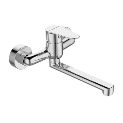 AquaTrimo Schubert robinet de bucătărie cu o singură mână, montat pe perete, crom 21ST7076CM