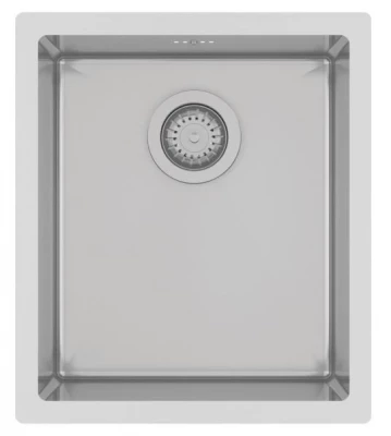 Chiuvetă din oțel inoxidabil Ausmann sau RVS, dimensiuni 34x40cm, montaj suprapus, sub-blat sau cu montaj superior, adâncime suplimentară de 22cm. Cod produs: 1208957111.