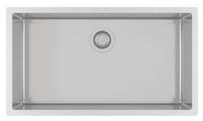 Ausmann sau chiuvetă mare din oțel inoxidabil 74x40cm, cu montaj suprapus sau subblat, și încastrat adâncime suplimentară de 22cm 1208957114