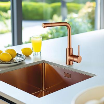 Ausmann Lavea Robinet de bucătărie PVD Cupru cu duză pivotantă 1208957132