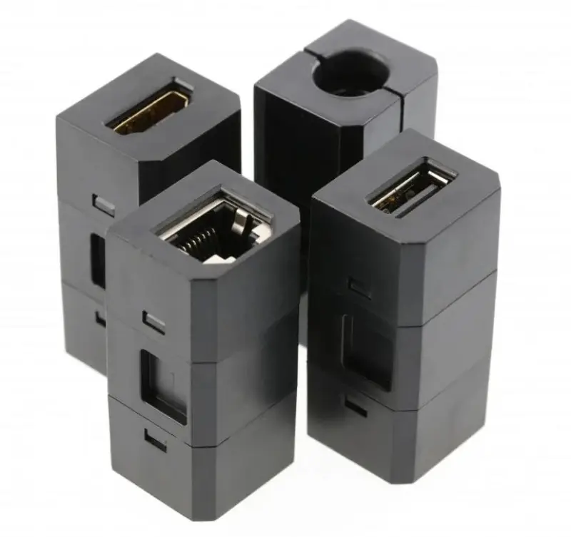 Indux Cover încorporat cu împământare neagră priză de bucătărie în blat cu conexiuni interschimbabile 12089573400