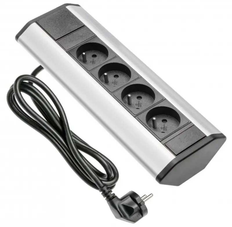 Indux Corner colț bucătărie priză cu 4 prize pământ 1208957443