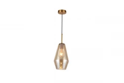 Decor Lime 397 mm înaltă lampă suspendată modernă de culoare chihlimbar 7900.
