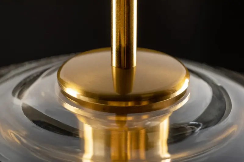 Decorația Lime, lustră modernă înaltă de 339 mm, culoare chihlimbar 7924.