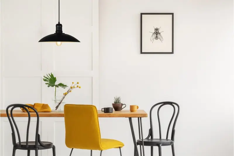 Lustra suspendata industriala Decor Horizon, culoare negru mat, 4512