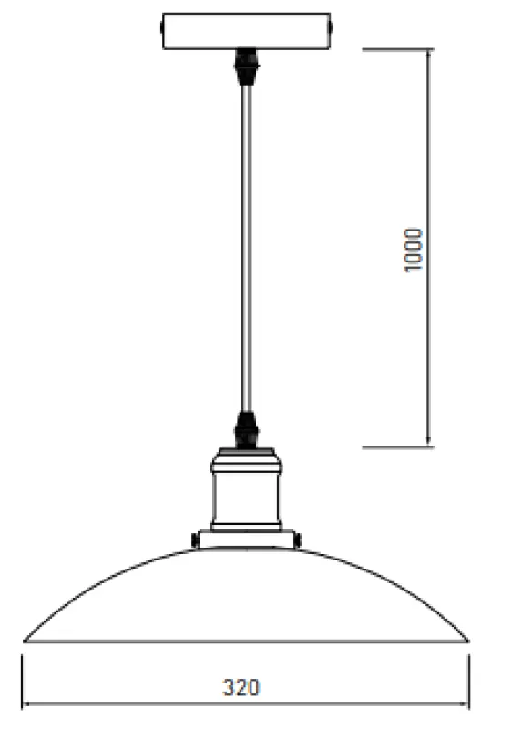 Decorațiunea pentru tavan Horizon, cu un design industrial în culoare alb mat, costă 4499 lei.