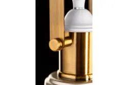 Decorație Zenit lustră suspendată în formă de cupolă metalică gri cu finisaj metalic 4895.