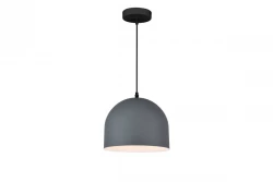 Decorațiunea Katilu este o lampă suspendată din metal gri, modelul 2041.