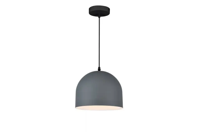 Decorațiunea Katilu este o lampă suspendată din metal gri, modelul 2041.