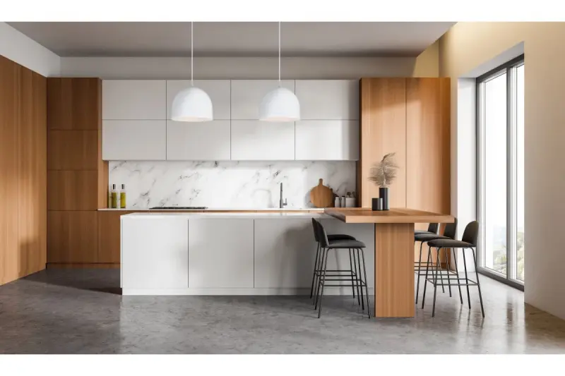 Decor Katilu lustră suspendată din metal alb, 1976.