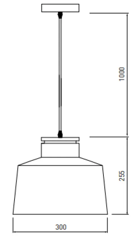 Decorațiunea suspendată Margus, de culoare alb mat, cu un adăugare din lemn și metal, 3086.