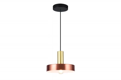 Decorul lămpii suspendate Selvia din cupru cu finisaj din alamă, diametru 20 cm, 3222.