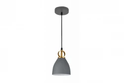 Decorațiunea Kerala este o elegantă lampă suspendată de culoare gri, modelul 3321.