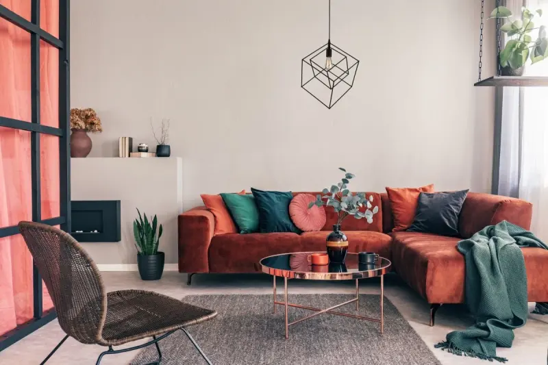 Lustra Decor Rosa, geometrica, de culoare neagra, compusa din 2 cuburi negre, 3437.