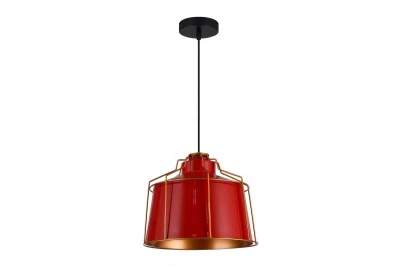 Lustra Goa rosie cu cadrul decorativ aurit 3536