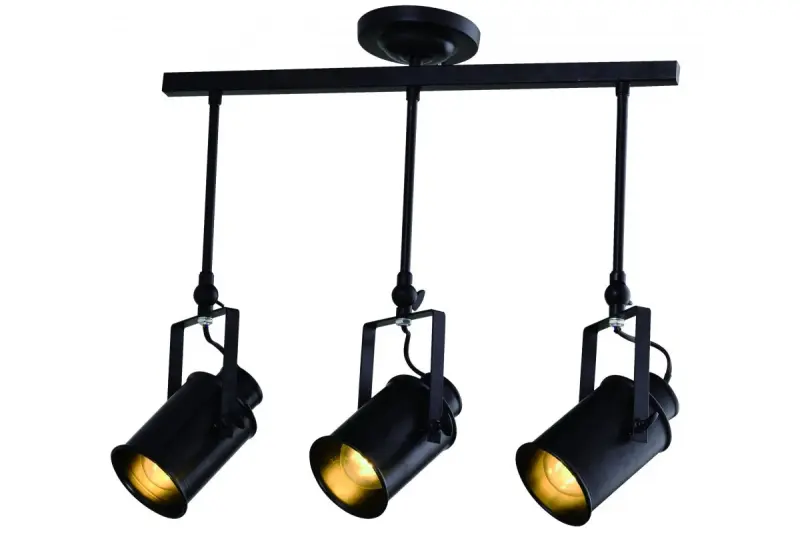 Lustra Decor Demir cu 3 surse de lumină, negru 4014