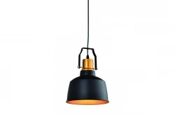Decorațiunea modernă a lămpii suspendate negru-auriu Monroe 6958
