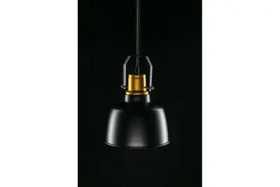 Decorațiunea modernă a lămpii suspendate negru-auriu Monroe 6958